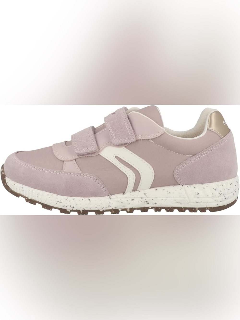 NWT Geox Respira Kids Suede Sneakers in Blush Pink Size 5 (EU37)